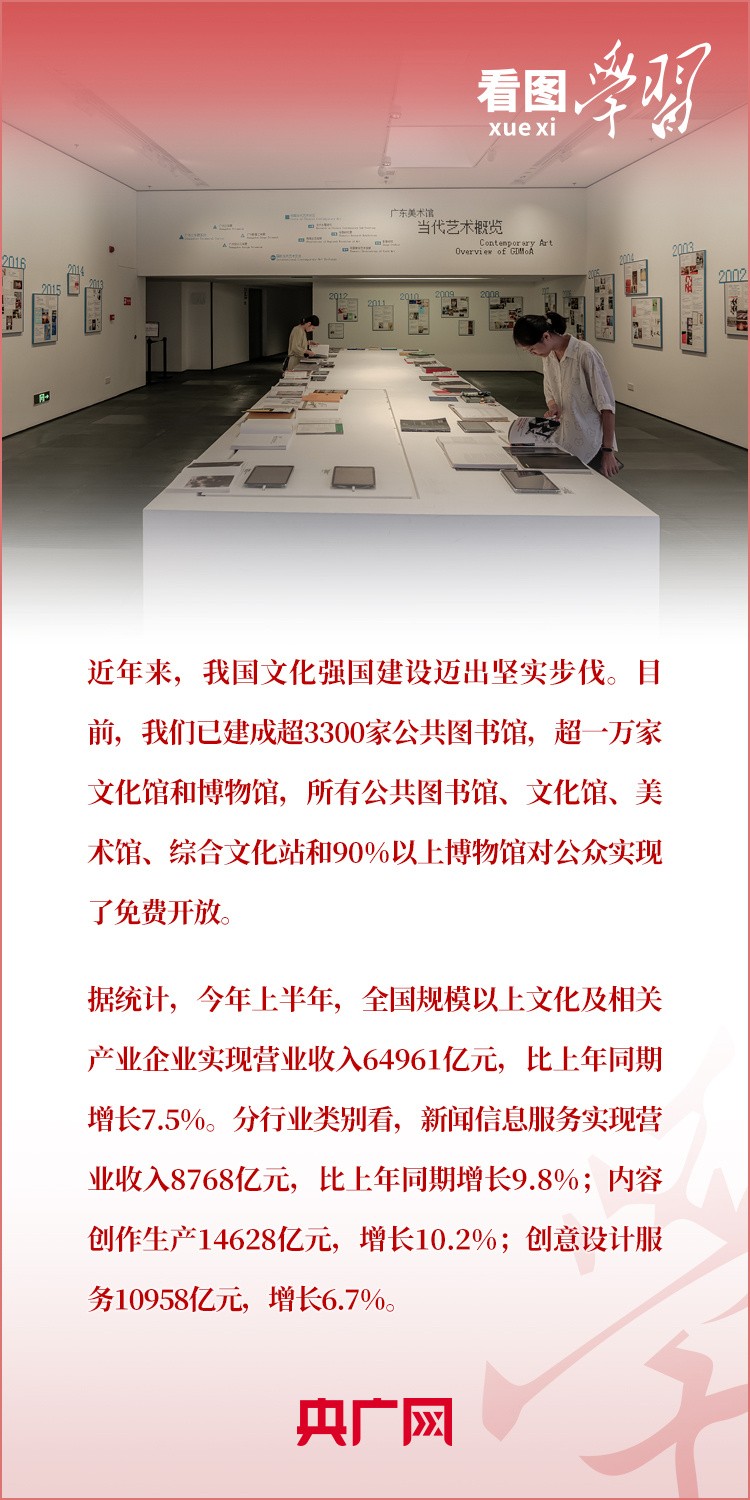看图学习·改革为人民丨让人民享有更加充实、更为丰富、更高质量的精神文化生活 - 新时代 - 南方财经网
